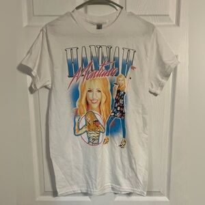 Gildan Heavy Cotton Short Sleeve Hannah Montana Graphic Print Tshirt Size Small